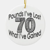 70 pond verloren versiering keramisch ornament (Voorkant)