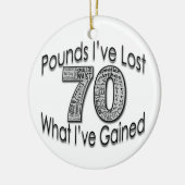 70 pond verloren versiering keramisch ornament (Links)