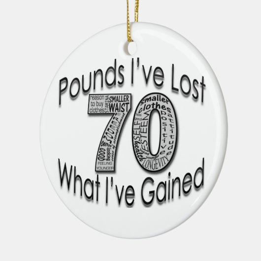 70 pond verloren versiering keramisch ornament (Links)