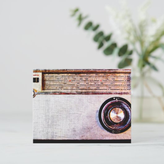 70-radio briefkaart (Staand voorkant)