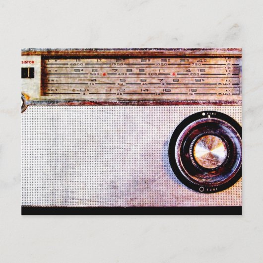 70-radio briefkaart (Voorkant)