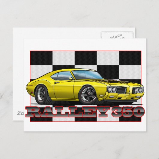 70_Rallye_350 Briefkaart (Voorkant / Achterkant)