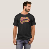 70 s Disco Thleed Costume Retro  Disco Queen T-shirt (Voorkant volledig)