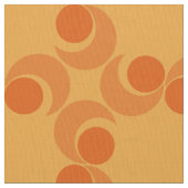 70-seconden oranje patroon stof (Close Up)