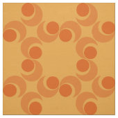 70-seconden oranje patroon stof (Swatch)