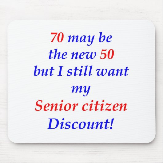 70 Senior Citizen Muismat (Voorkant)