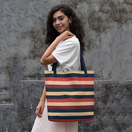 70 Stripes Tote Bag