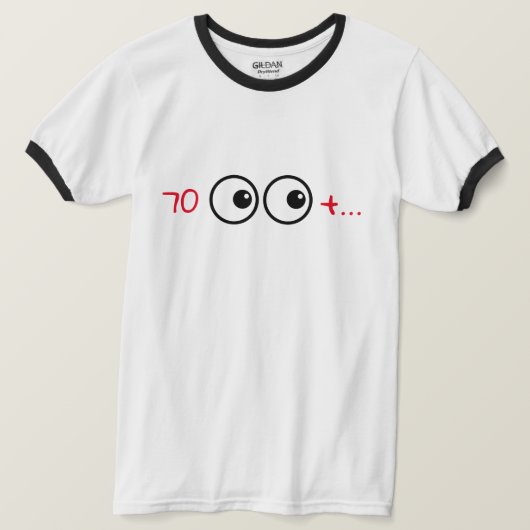 70+ T-SHIRT (Design voorkant)