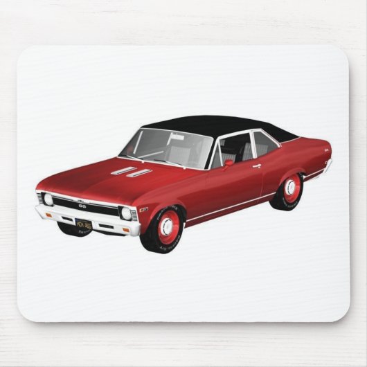 70-tijdperk Nova supersport Muismat (Voorkant)