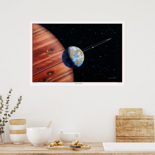 70 Virginis b en Moons Print (Keuken)