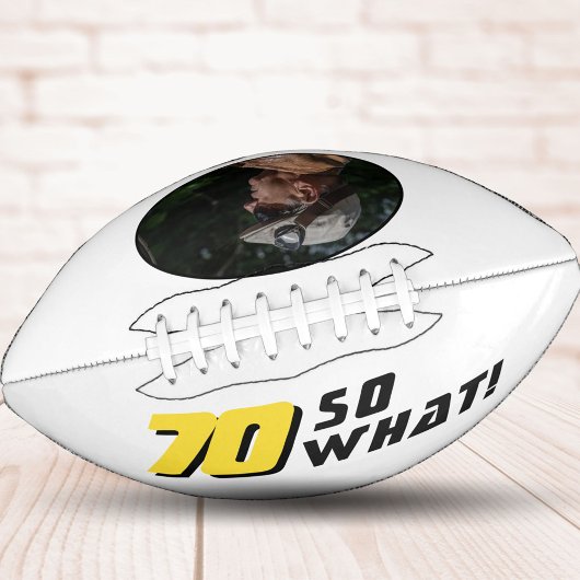 70 Wat grappig Inspirerend 70ste verjaardag American Football