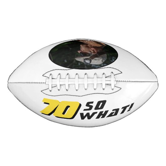 70 Wat grappig Inspirerend 70ste verjaardag American Football (Voorkant)