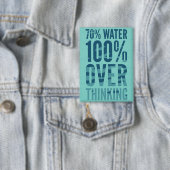 70% Water 100% Overdenk Knop Button (Insitu)