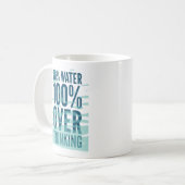 70% Water 100% Overdenkende Mok (Voorkant links)