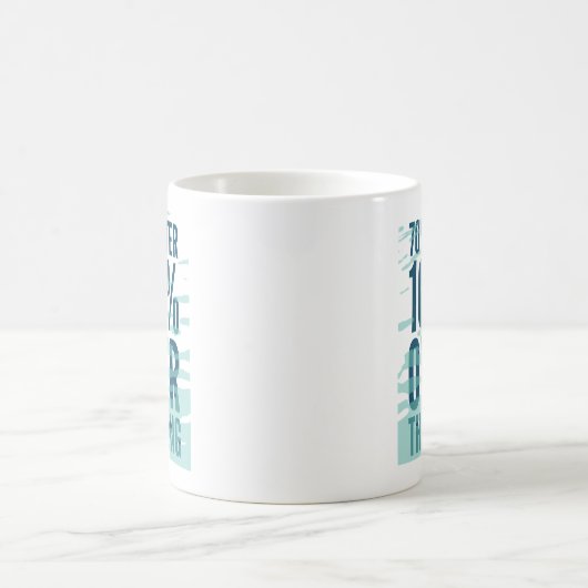 70% Water 100% Overthinking Mug Koffiemok (Center)