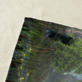 70 x 35-inch badhanddoek met afbeelding "Tranquil (In situ)