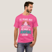 70 Year Old Camping Legend Scout 70Birthday Camper T-shirt (Voorkant volledig)