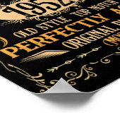 70 Years Old Man Myth Legend 1952 70th Birthday Poster (Hoek)