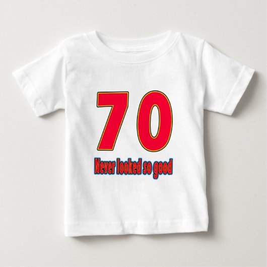 70 zag er nog nooit zo goed uit als design op verj (Voorkant)