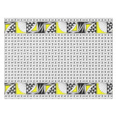 70" Zuidwestelijke zonsopgang in geel Tafelkleed (Voorkant (Horizontaal))