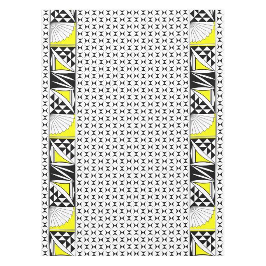 70" Zuidwestelijke zonsopgang in geel Tafelkleed (Voorkant)