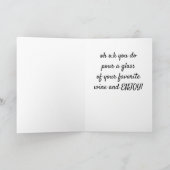 *70e BIRTHDAY ADVICE* NAAR EEN CO-WERKER-kaart Kaart (Binnen)