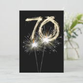 70e 'Birthday'-brochure Kaart (Staand voorkant)
