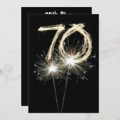 70e 'Birthday'-brochure Kaart (Voorkant / Achterkant)