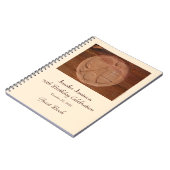 70e Birthday Party Guest Book, Angel in the Rocks Notitieboek (Linkerzijde)