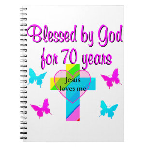 70E BIRTHDAY PRAYER NOTITIEBOEK