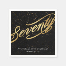 70e Confetti Chic Gold Black 70e