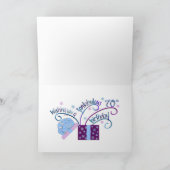 70e  geboortedag kaart