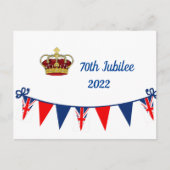 70e jubileum 2022 Celebration Briefkaart (Voorkant)