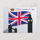 70e jubileum 2022 Celebration Briefkaart (Voorkant)