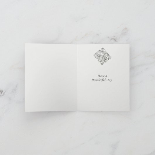 70e Jubileum bewerkbare Kaart (Binnen)