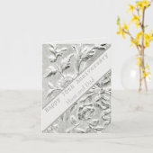 70e Jubileum bewerkbare Kaart (Gele Bloem)