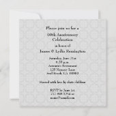 70e Jubileum Jubileum bruiloft Platinum Z03 Kaart (Achterkant)