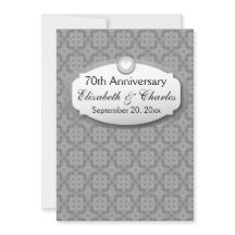 70e Jubileum Jubileum bruiloft Platinum Z03