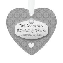 70e Jubileum Jubileum bruiloft Platinum Z03