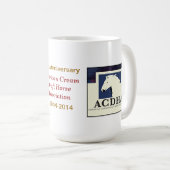 70e Jubileum keramische Mok (Voorkant rechts)