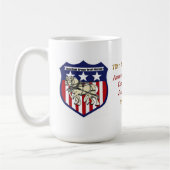 70e Jubileum keramische Mok (Links)