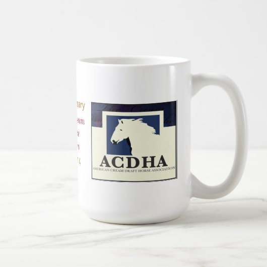 70e Jubileum keramische Mok (Rechts)