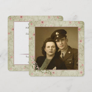 70e Jubileum met foto Kaart