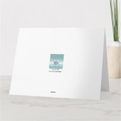 70e Jubileum Platinum Harten Groot Breed Kaart (Achterkant)