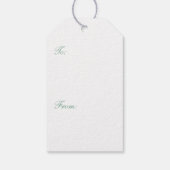 70e Jubileum Platinum Hearts Cadeaulabel (Achterkant)