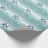 70e Jubileum Platinum Hearts Cadeaupapier (Hoek)