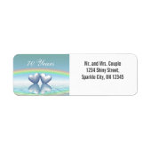 70e Jubileum Platinum Hearts Etiket (Voorkant)