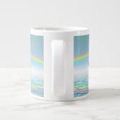 70e Jubileum Platinum Hearts Grote Koffiekop (Achterkant)