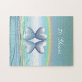 70e Jubileum Platinum Hearts Legpuzzel (Horizontaal)