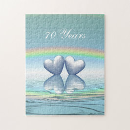 70e Jubileum Platinum Hearts Legpuzzel
